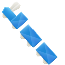 Origami Blue Steam Train pointer