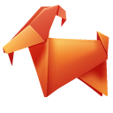 Origami Bull and Goat cursor