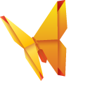 Origami Butterfly pointer