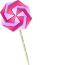 Origami Candy and Lollipop cursor