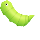 Origami Caterpillar and Butterfly pointer