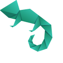 Origami Chameleon cursor