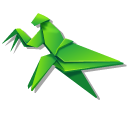 Origami Cicada and Mantis cursor