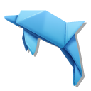 Origami Dolphin and Orca pointer