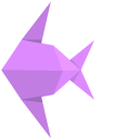 Origami Dory Fish cursor
