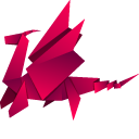 Origami Dragon cursor