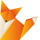 Origami Fox and Berry cursor