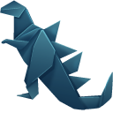 Origami Godzilla and King Kong pointer