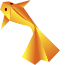 Origami Goldfish pointer