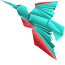 Origami Hummingbird cursor