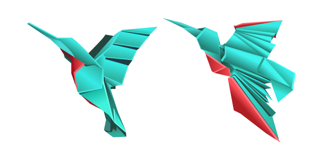Origami Hummingbird