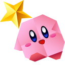 Origami Kirby and Star pointer