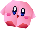 Origami Kirby and Star cursor