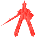 Origami Knight and Shield cursor