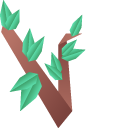 Origami Koala and Eucalyptus pointer