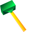 Origami Labor Day Hammer and Saw pointer