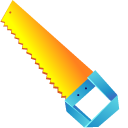 Origami Labor Day Hammer and Saw cursor