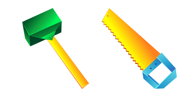 Origami Labor Day Hammer and Saw