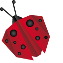 Origami Ladybug pointer