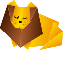 Origami Lion pointer