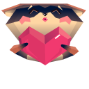 Origami Lovely Raccoons cursor