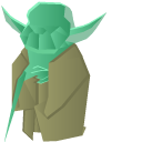 Origami Master Yoda and Darth Vader pointer