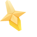 Origami Monkey and Banana pointer