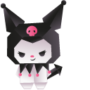 Origami My Melody and Kuromi cursor