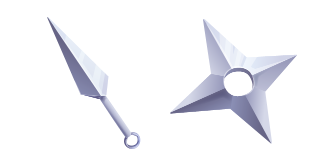 Origami Naruto Kunai and Shuriken