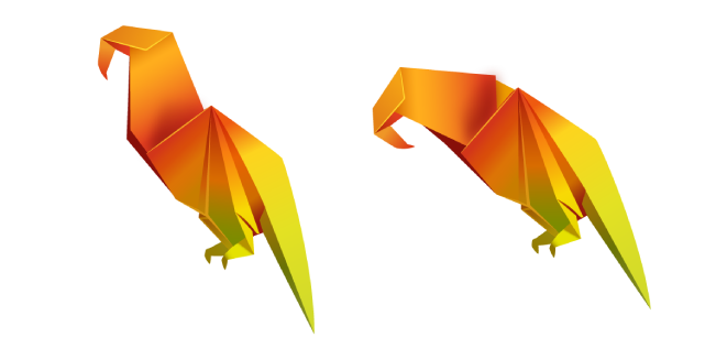 Origami Parrot