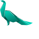 Origami Peacock pointer