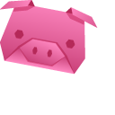Origami Pig cursor