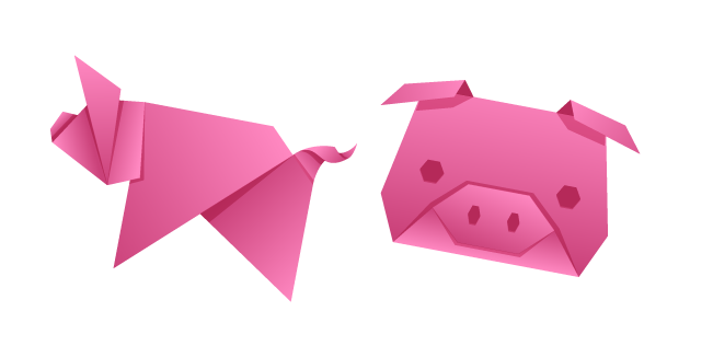 Origami Pig