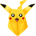 Origami Pikachu cursor
