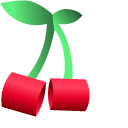 Origami Pineapple and Cherry cursor