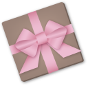 Origami Pink Bow and Gift cursor