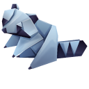 Origami Raccoon cursor