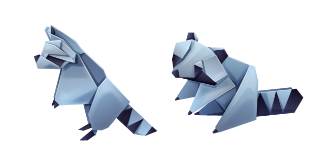 Origami Raccoon