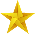 Origami Rocket and Star cursor