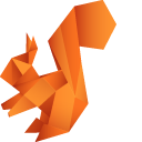 Origami Squirrel and Acorn cursor