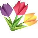 Origami Tulips cursor