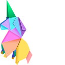 Origami Unicorn cursor