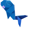 Origami Whale pointer