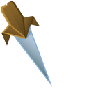 Origami Winged Wolf and Sword pointer