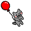 Balloon Nyan Cat Pixel pointer