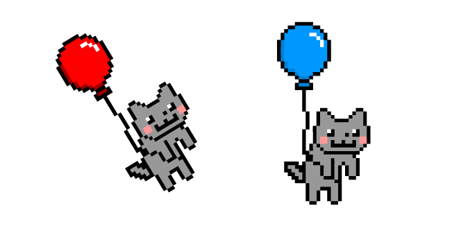 Balloon Nyan Cat Pixel
