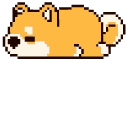 Battery and Tired Puppy Pixel cursor