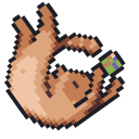 Brown and Gray Cats Pixel pointer