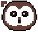 Brown Owl Pixel pointer
