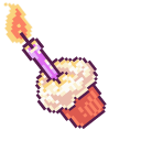 Cat and Birthday Cupcake Pixel pointer